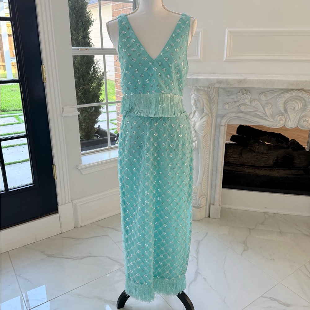 Saylor Sequin Midi Skirt Set